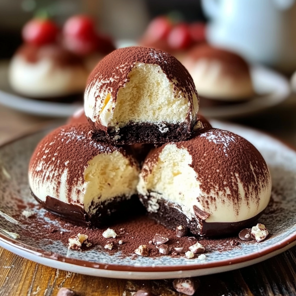 Recipe preparation for Irresistible Tiramisu Truffles Recipe for Dessert Lovers