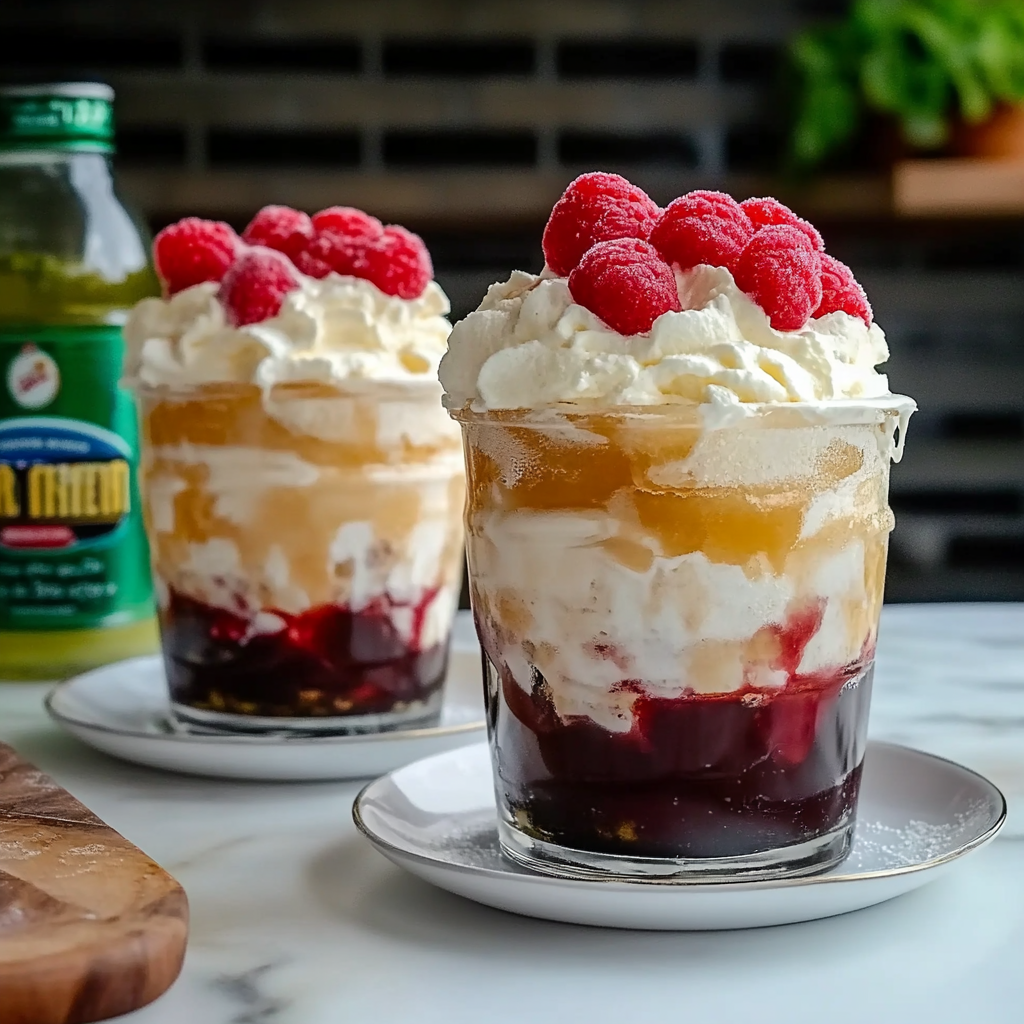 Recipe preparation for Shirley Temple Ice Cream Float