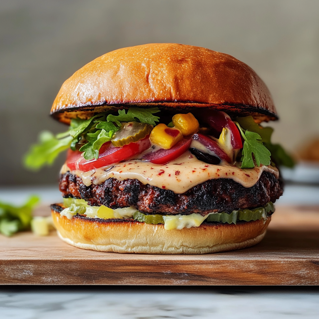 Recipe preparation for Best Veggie Burger Black Bean
