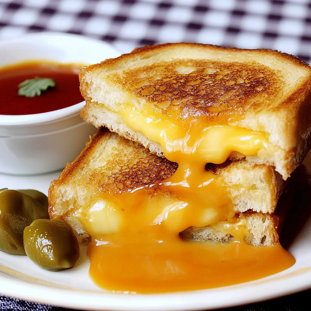 Recipe preparation for Air Fryer Grilled Cheese Recipe