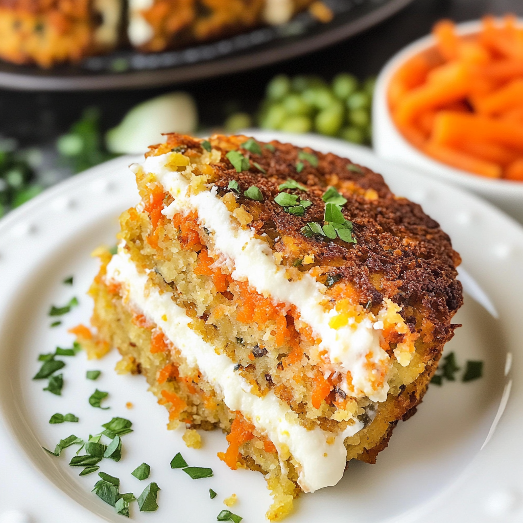 Recipe preparation for Gourmet Carrot Crab Cakes