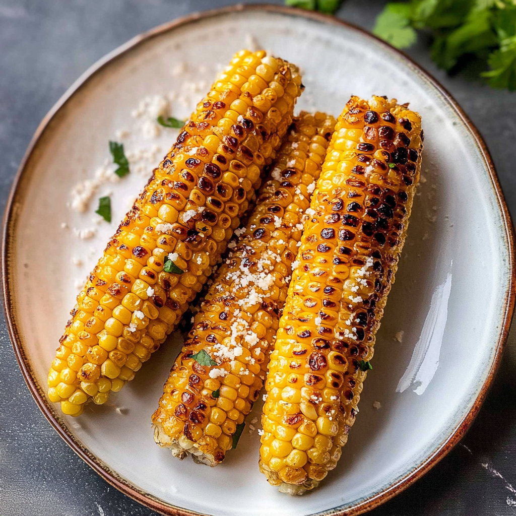 Recipe preparation for Easy Peanut Corn on the Cob