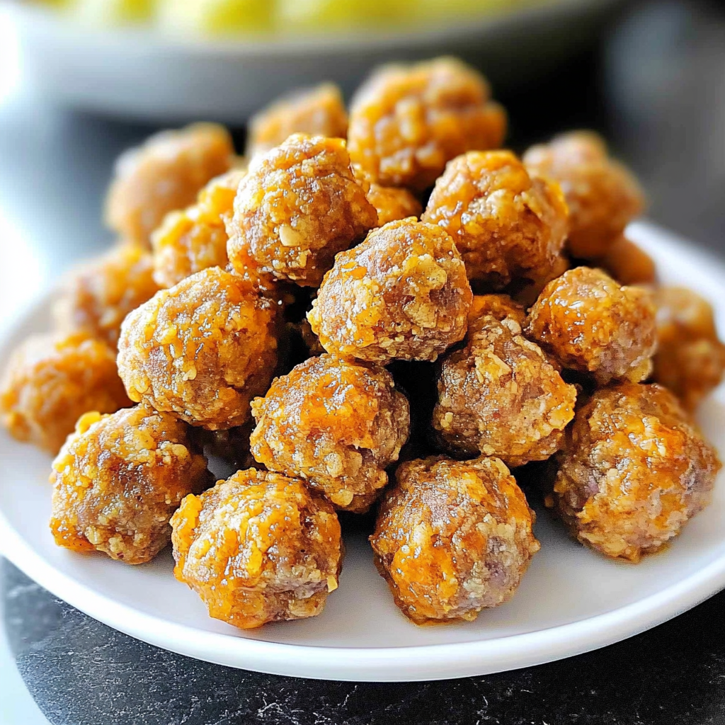 Recipe preparation for Classic Sausage Balls