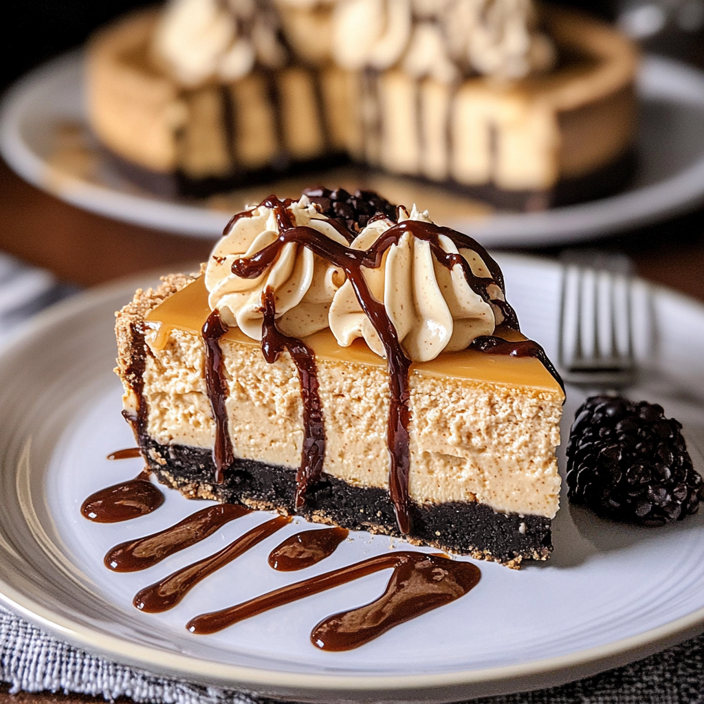 Recipe preparation for No Bake Cream Cheese Peanut Butter Pie