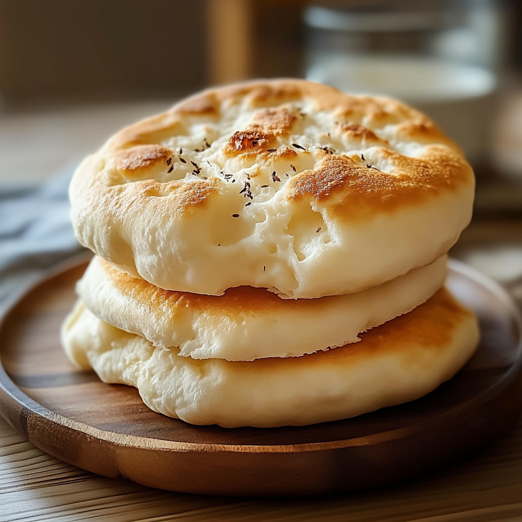 Recipe preparation for Fluffy Cottage Cheese Cloud Bread