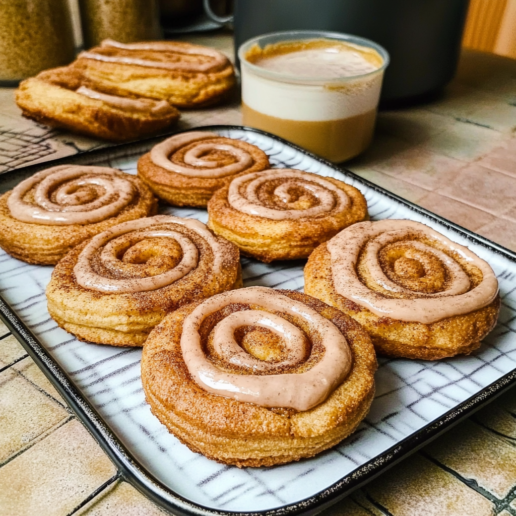 Recipe preparation for Churro Cookies