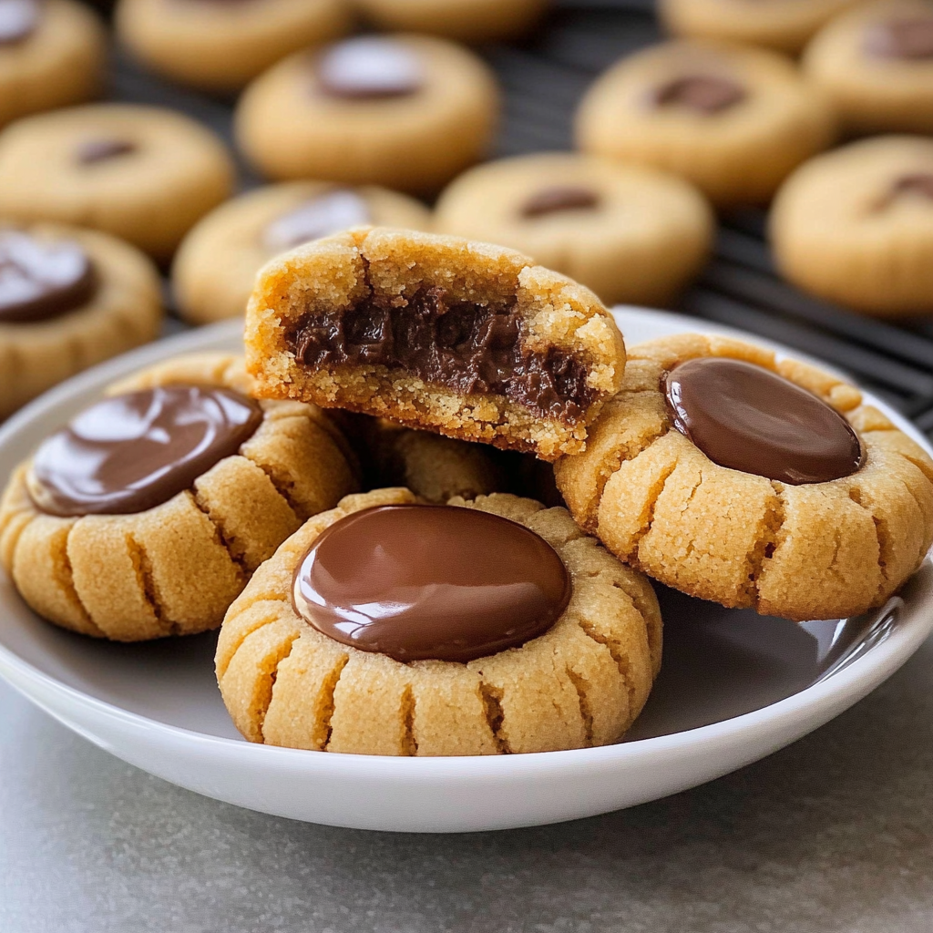 Recipe preparation for Reese’s Peanut Butter Cookie Bites