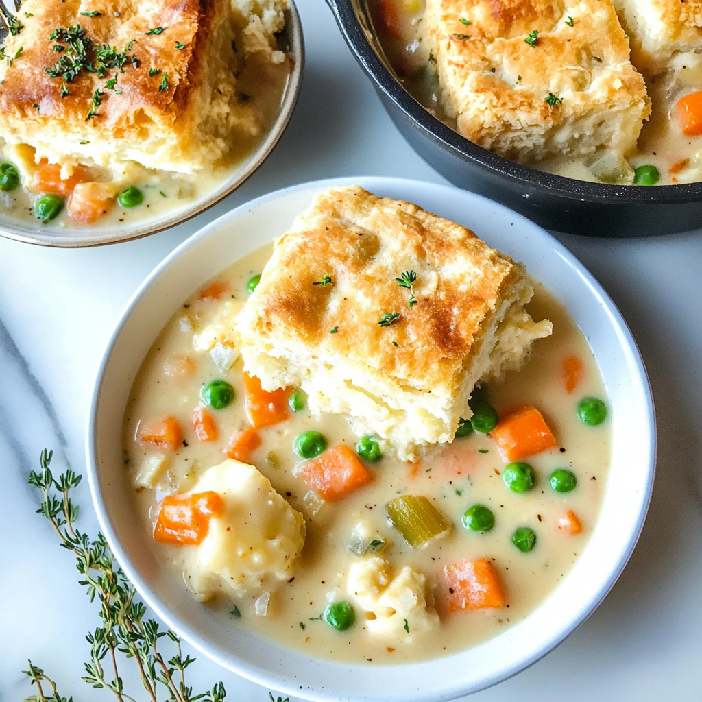 Recipe preparation for chicken pot pie crock pot