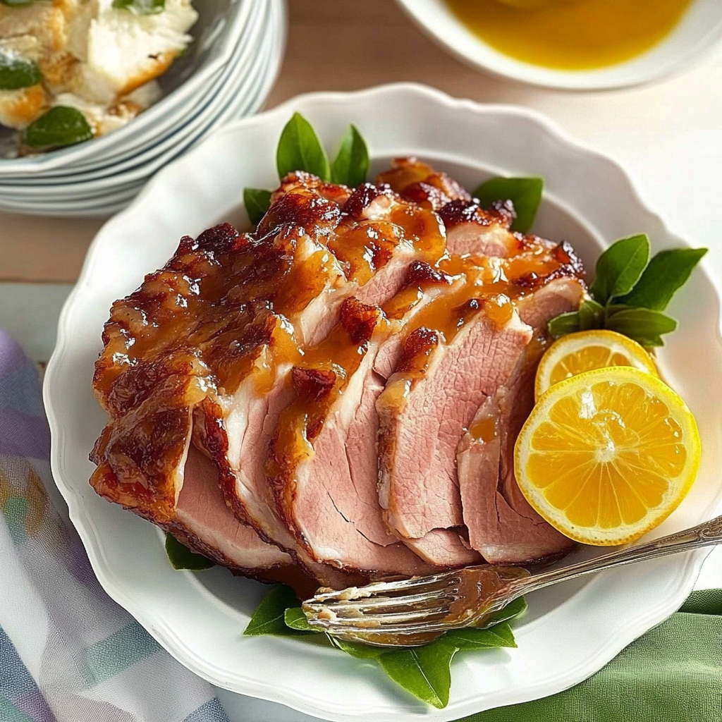 Recipe preparation for Easter Ham