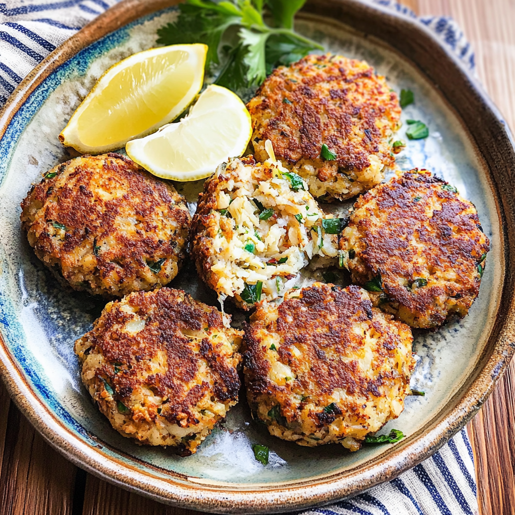 Recipe preparation for Simple Crab Cakes