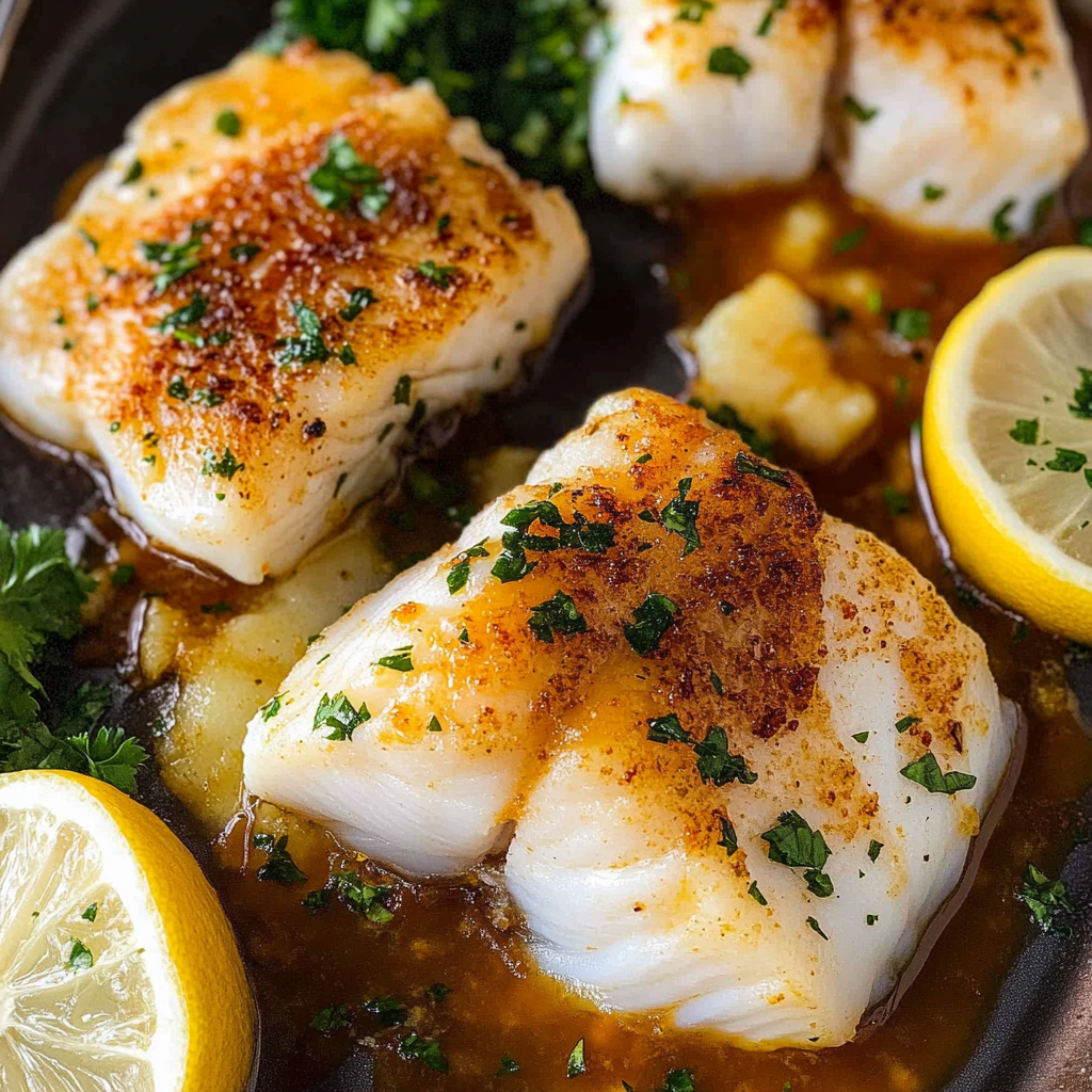 Recipe preparation for Easy Baked Cod