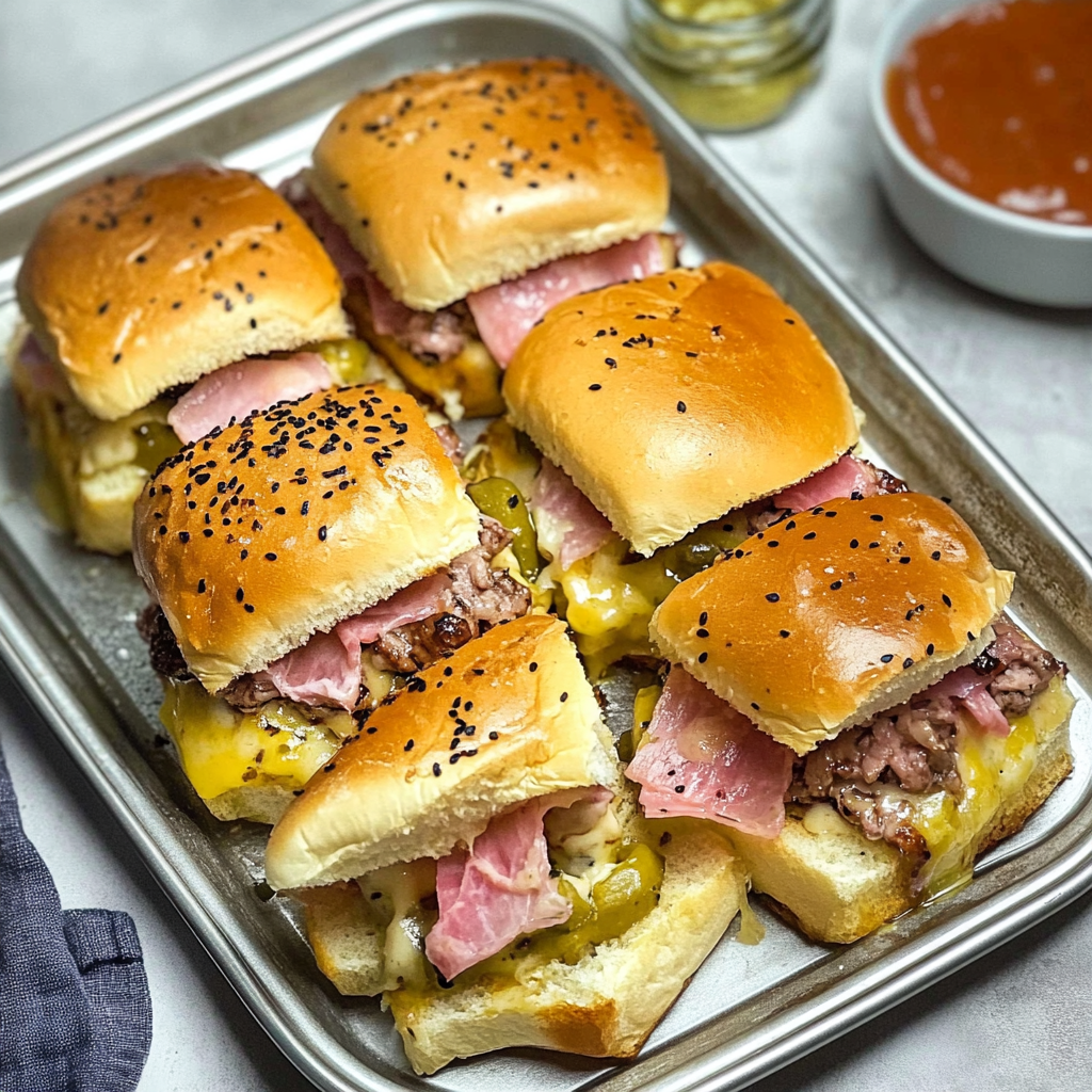 Recipe preparation for Cuban Sliders