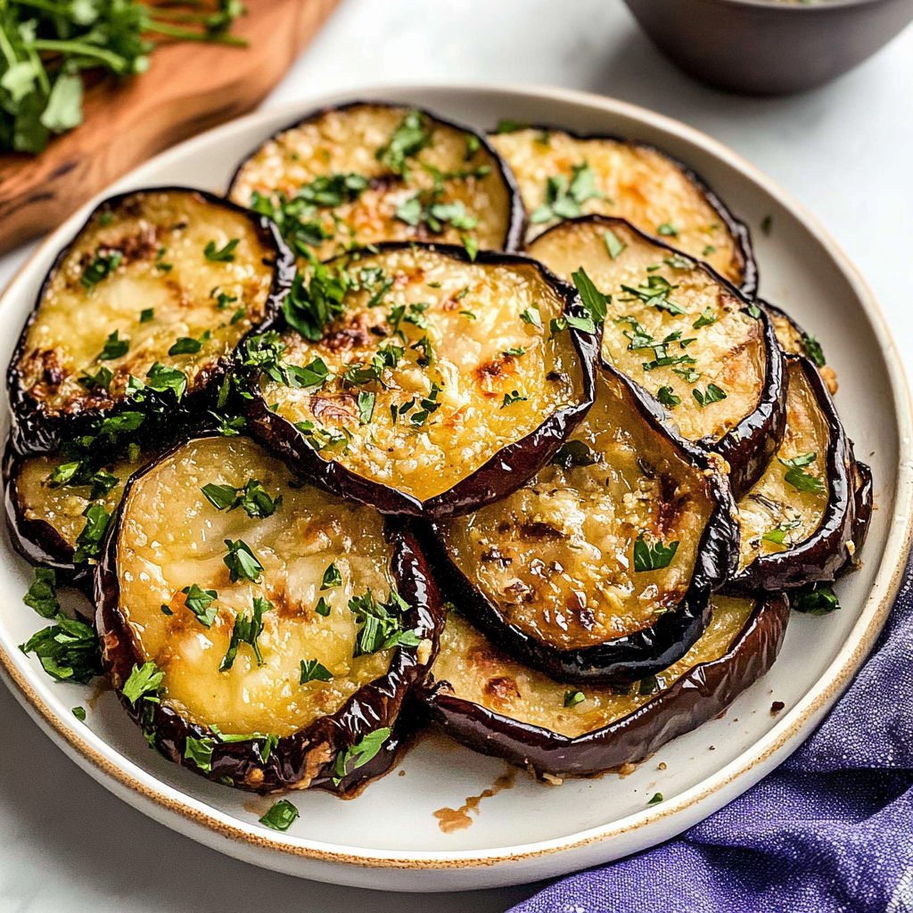Recipe preparation for Crispy Oven-Baked Eggplant