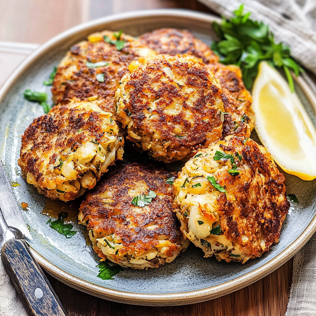 Recipe preparation for Maryland Crab Cakes Recipe