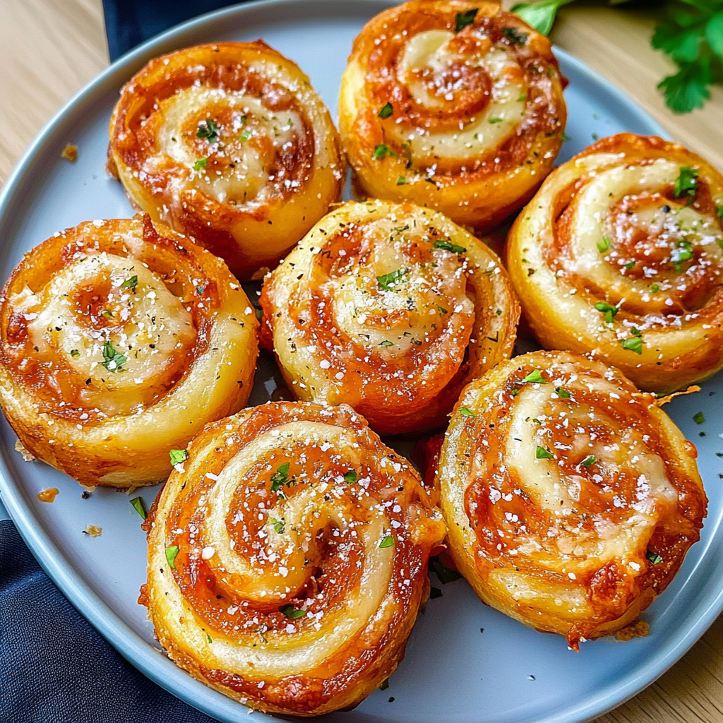 Recipe preparation for air fryer pizza rolls