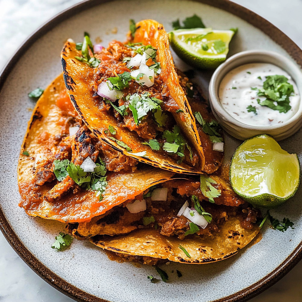 Recipe preparation for My Fave Birria Tacos