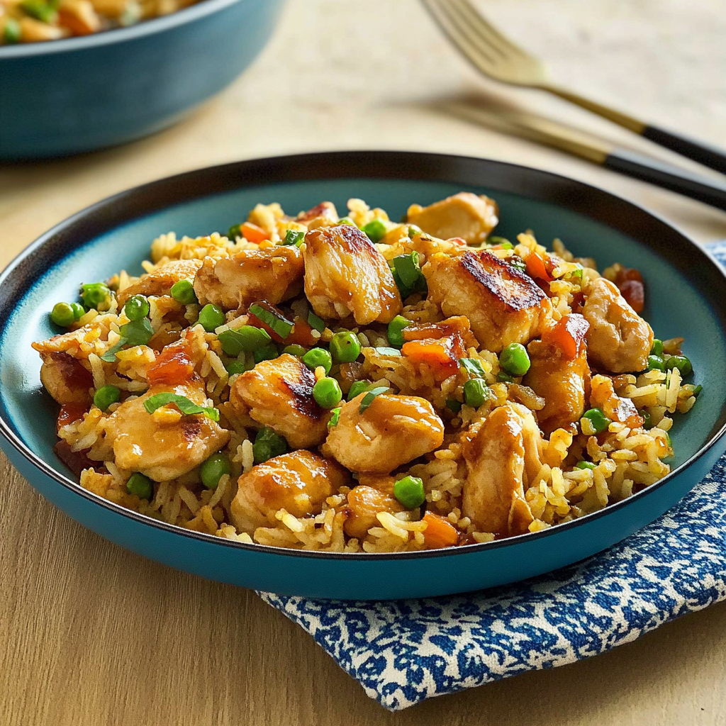 Recipe preparation for Instant Pot chicken and rice