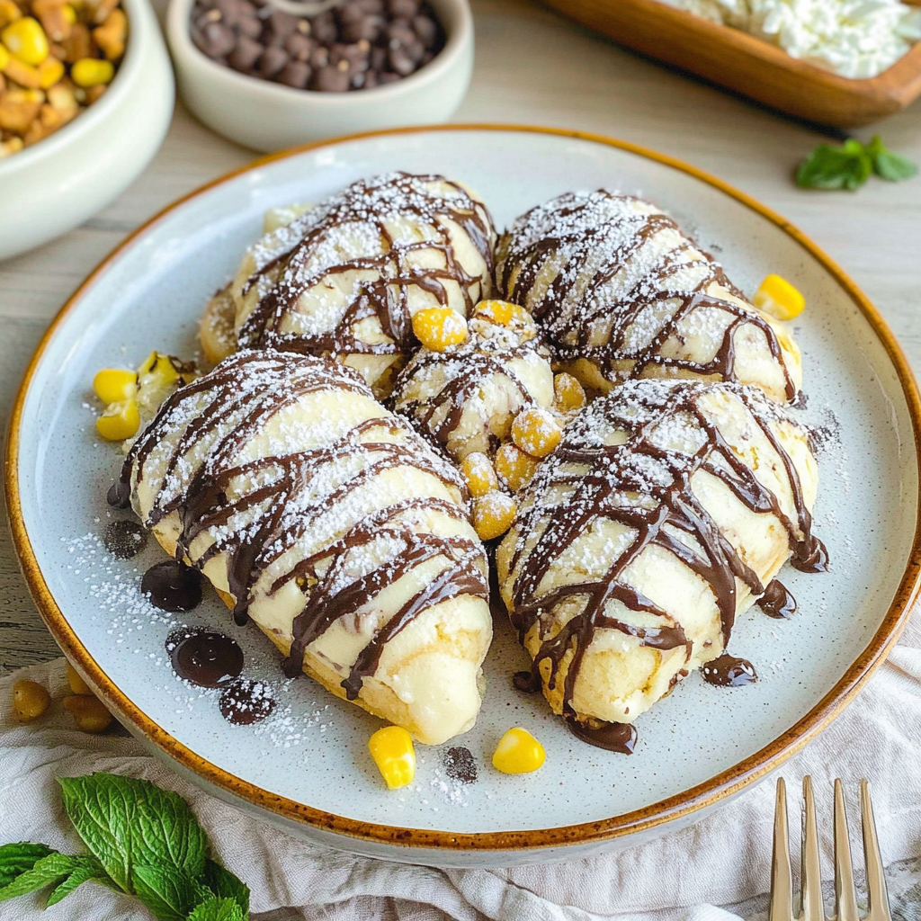 Recipe preparation for Cannoli Cookies