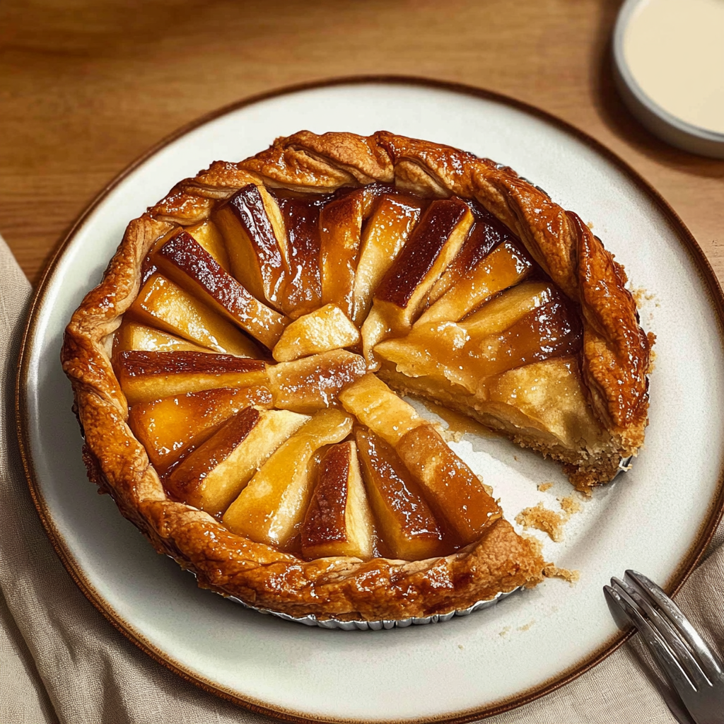 Recipe preparation for Rustic Apple Galette