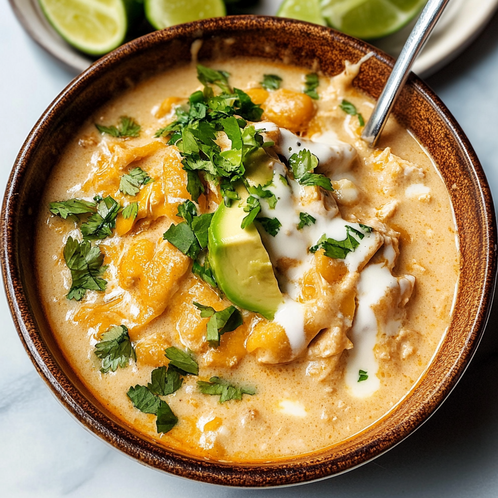 Recipe preparation for creamy white chicken chili