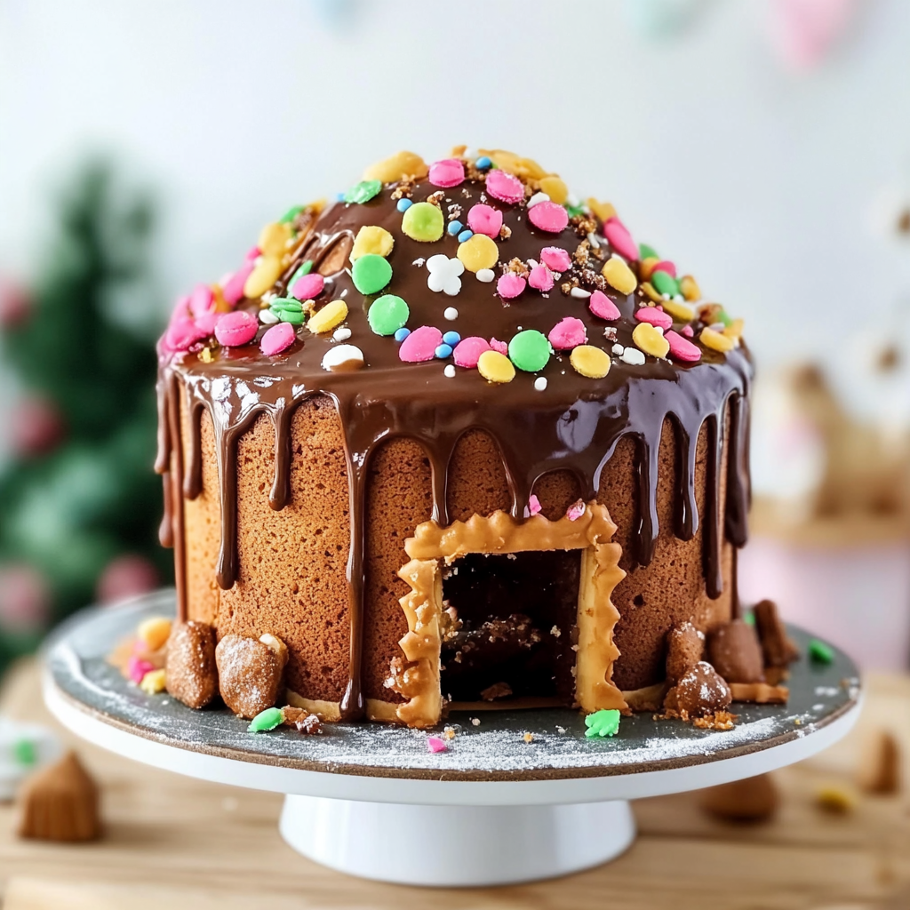 Recipe preparation for Gingerbread Cake