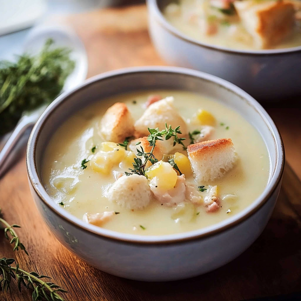 Recipe preparation for Instant Pot Clam Chowder