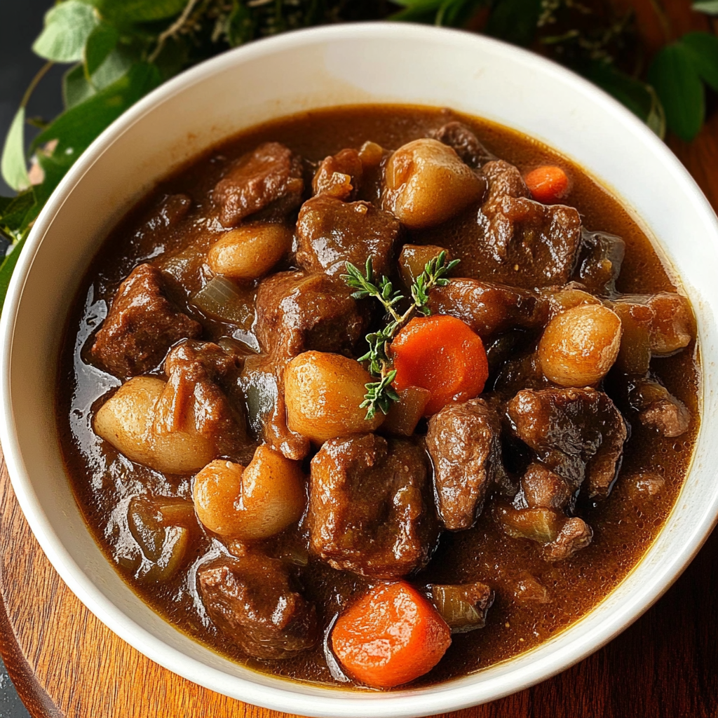 Recipe preparation for Pot Lamb Stew