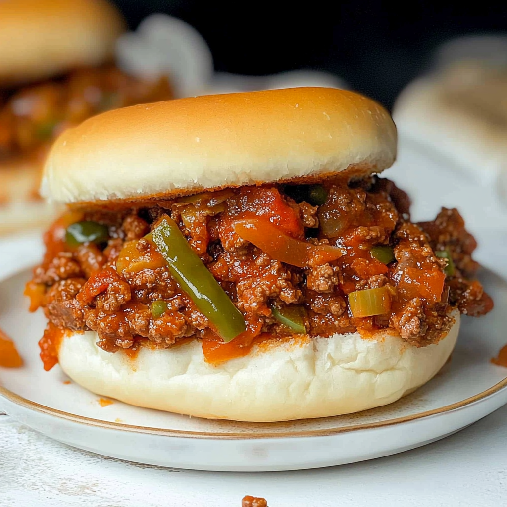 Recipe preparation for Healthy Sloppy Joes