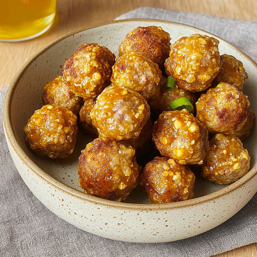 Recipe preparation for Sausage Balls