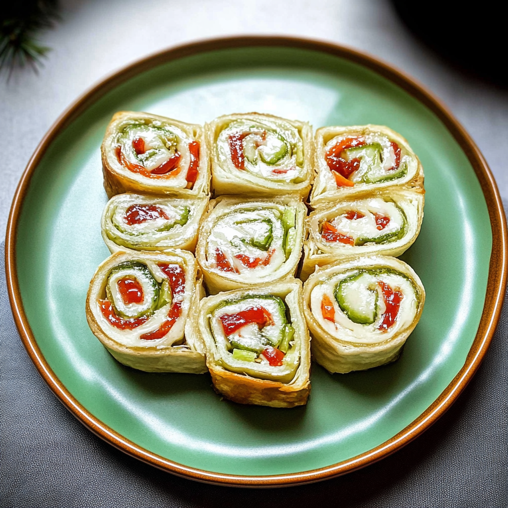 Recipe preparation for Christmas Pinwheels