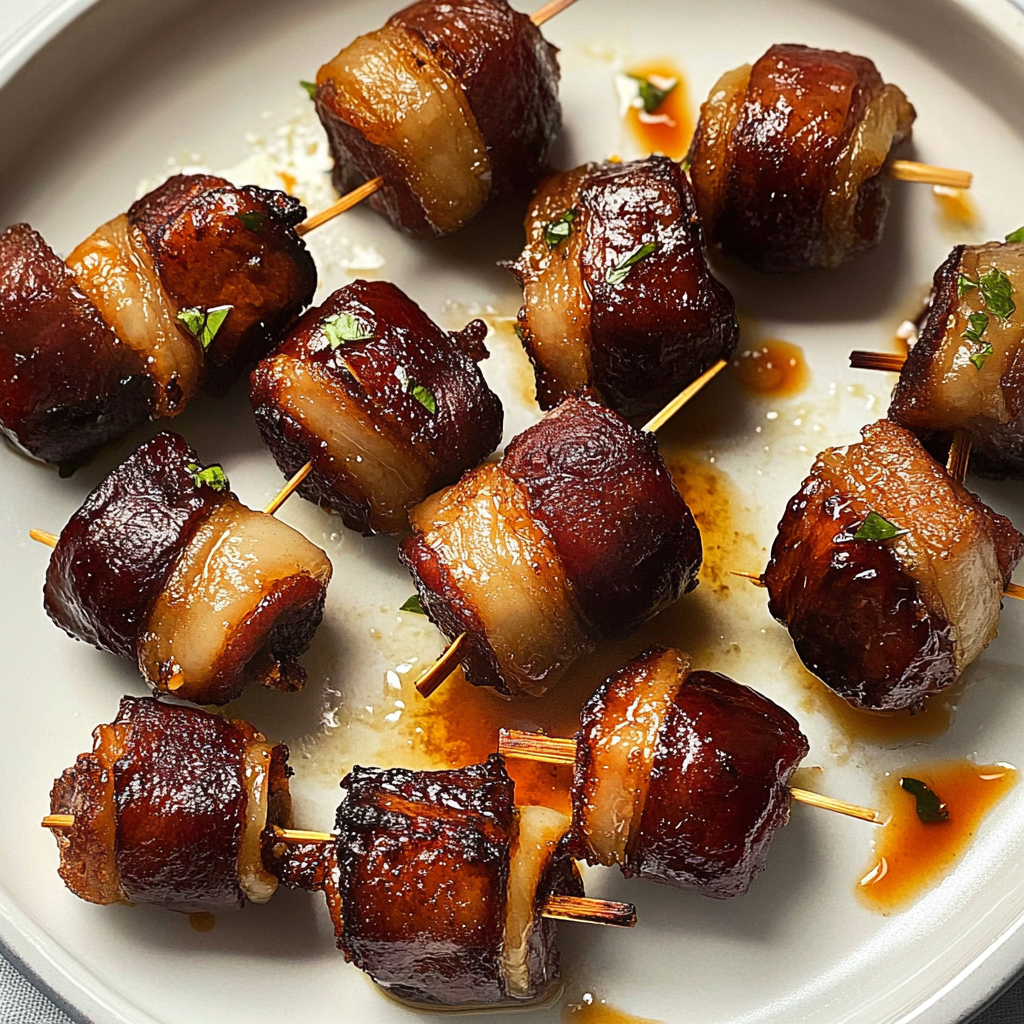 Recipe preparation for Bacon Wrapped Dates