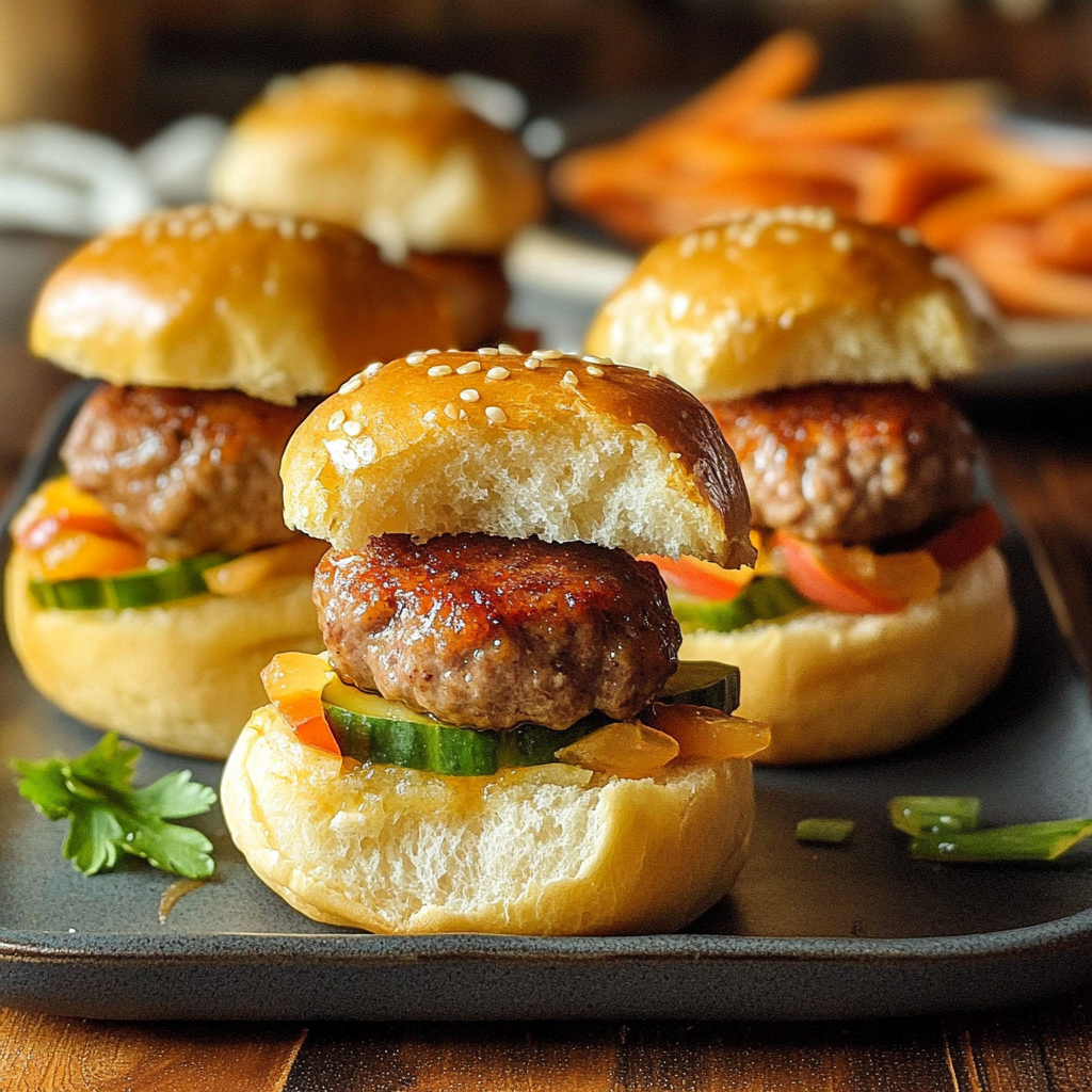 Recipe preparation for Meatball Sliders