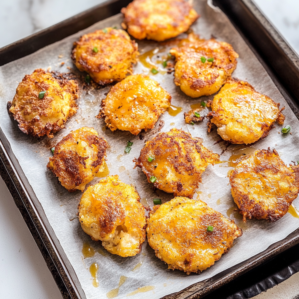 Recipe preparation for Smashed Potato Bites