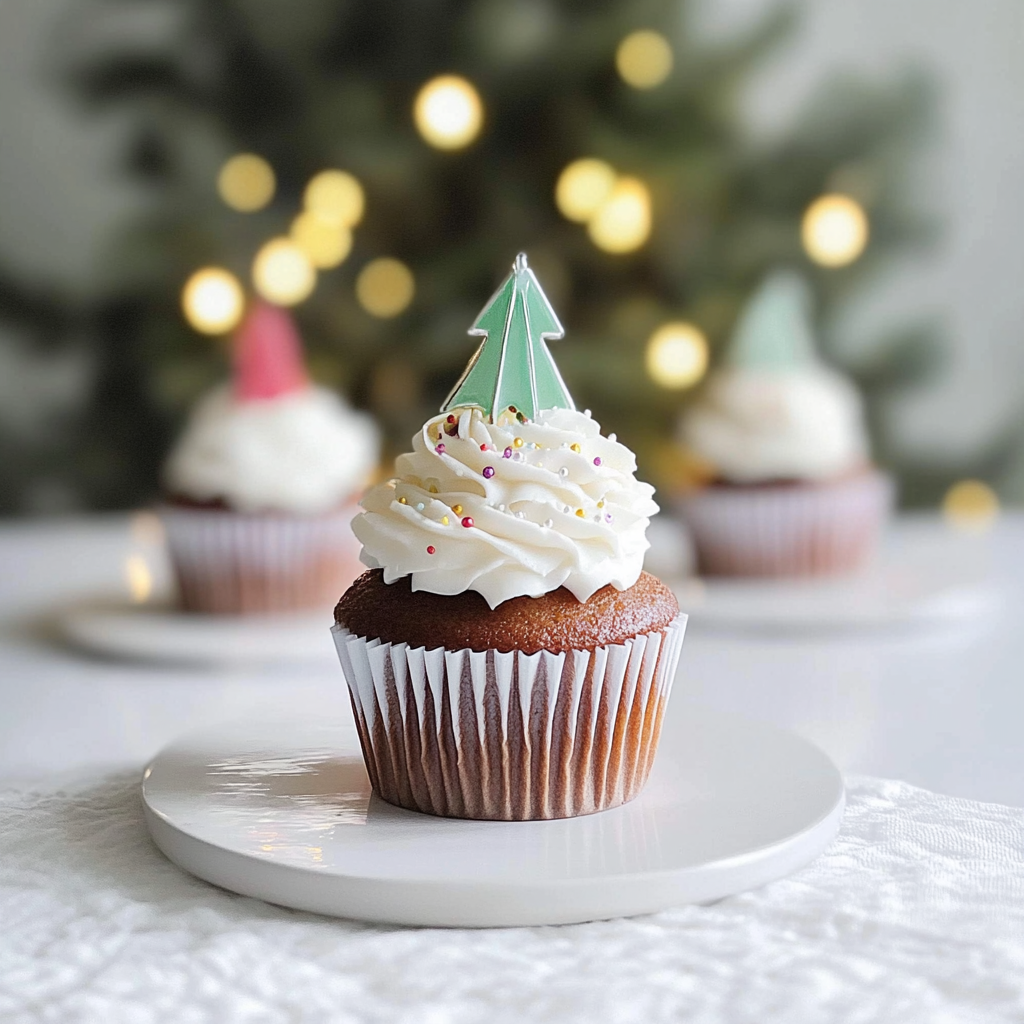 Recipe preparation for Winter Wonderland Design Cupcakes