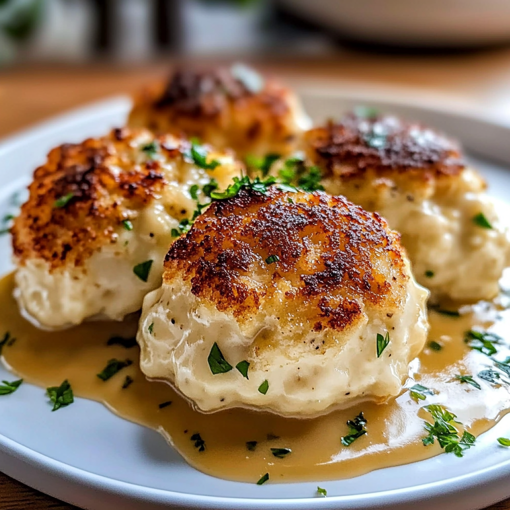 Recipe preparation for Parmesan Cloud Chicken Bombs