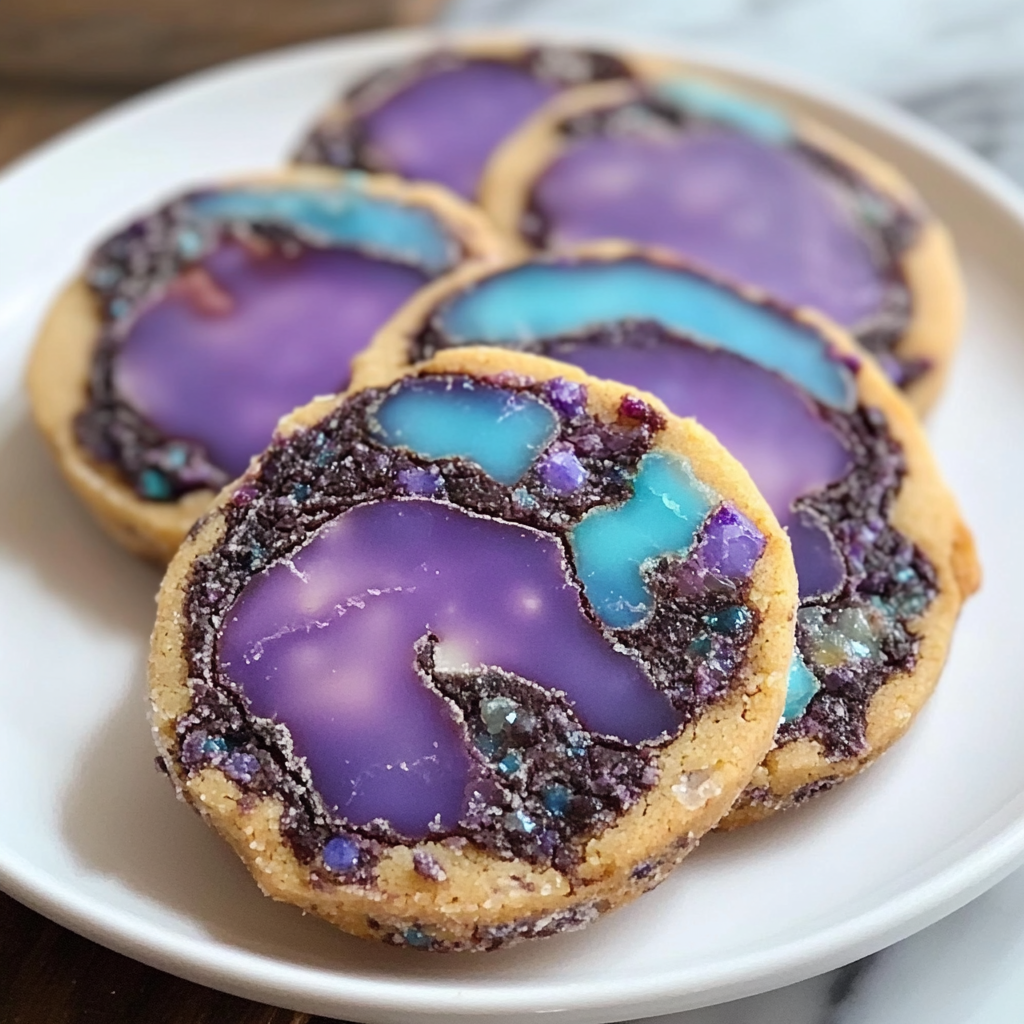 Recipe preparation for Geode Cookies