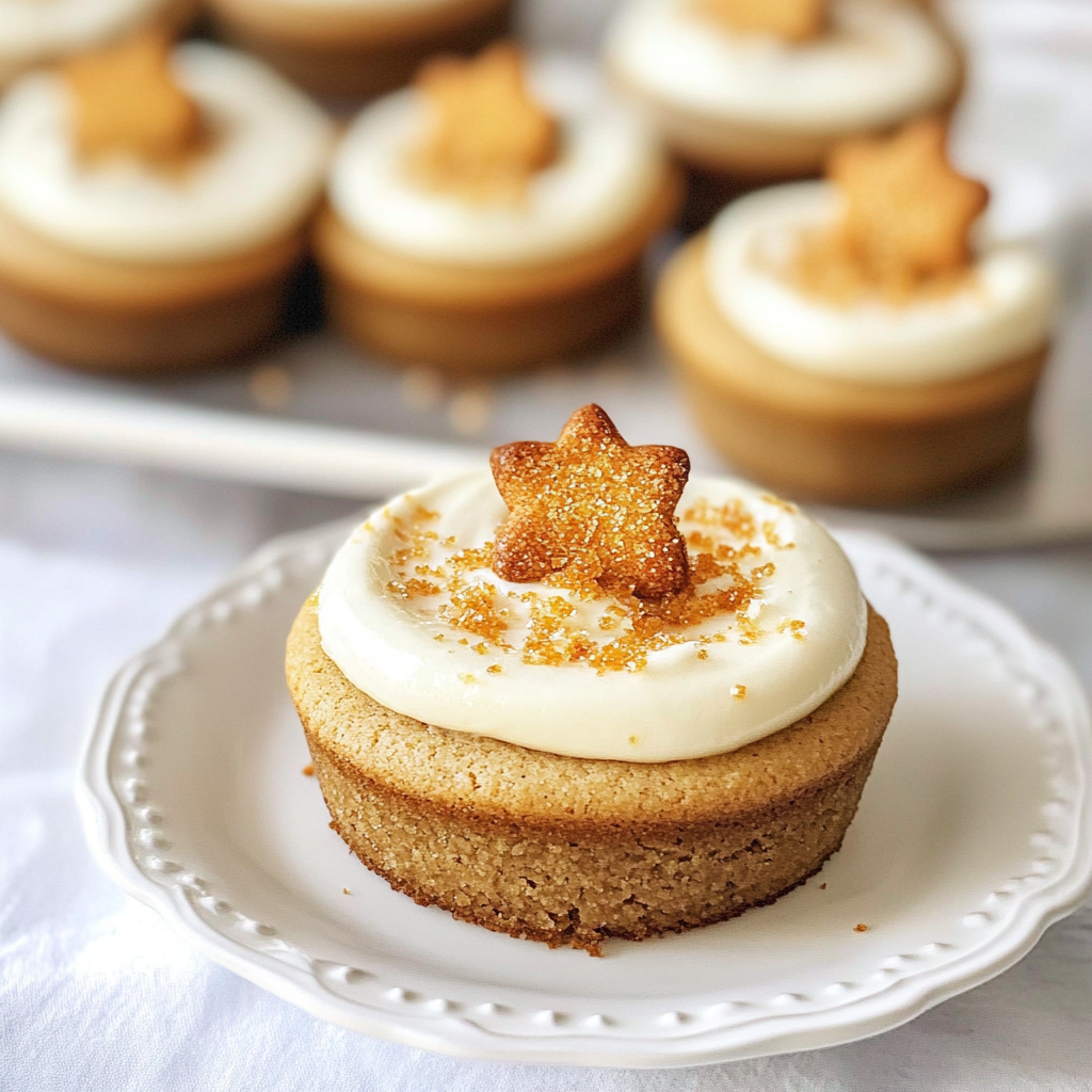 Recipe preparation for Eggnog Cheesecake Cookie Cups