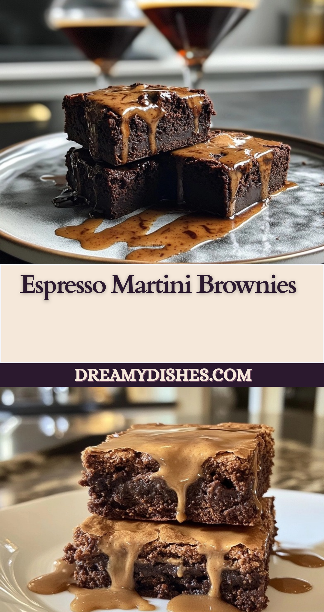 Espresso Martini Brownies