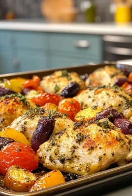 Sheet Pan Mediterranean Chicken