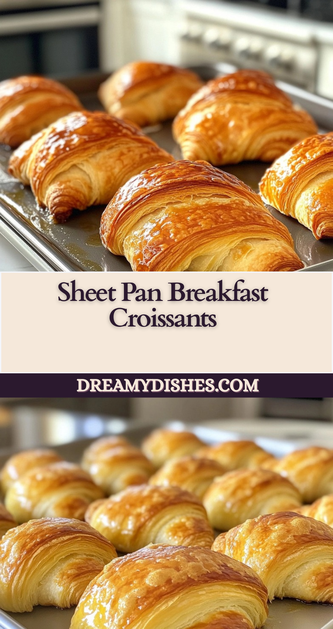 Sheet Pan Breakfast Croissants