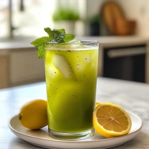 Matcha Ginger Lemonade