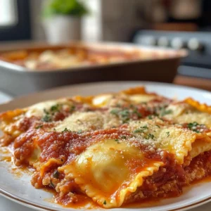 Baked Ravioli Casserole