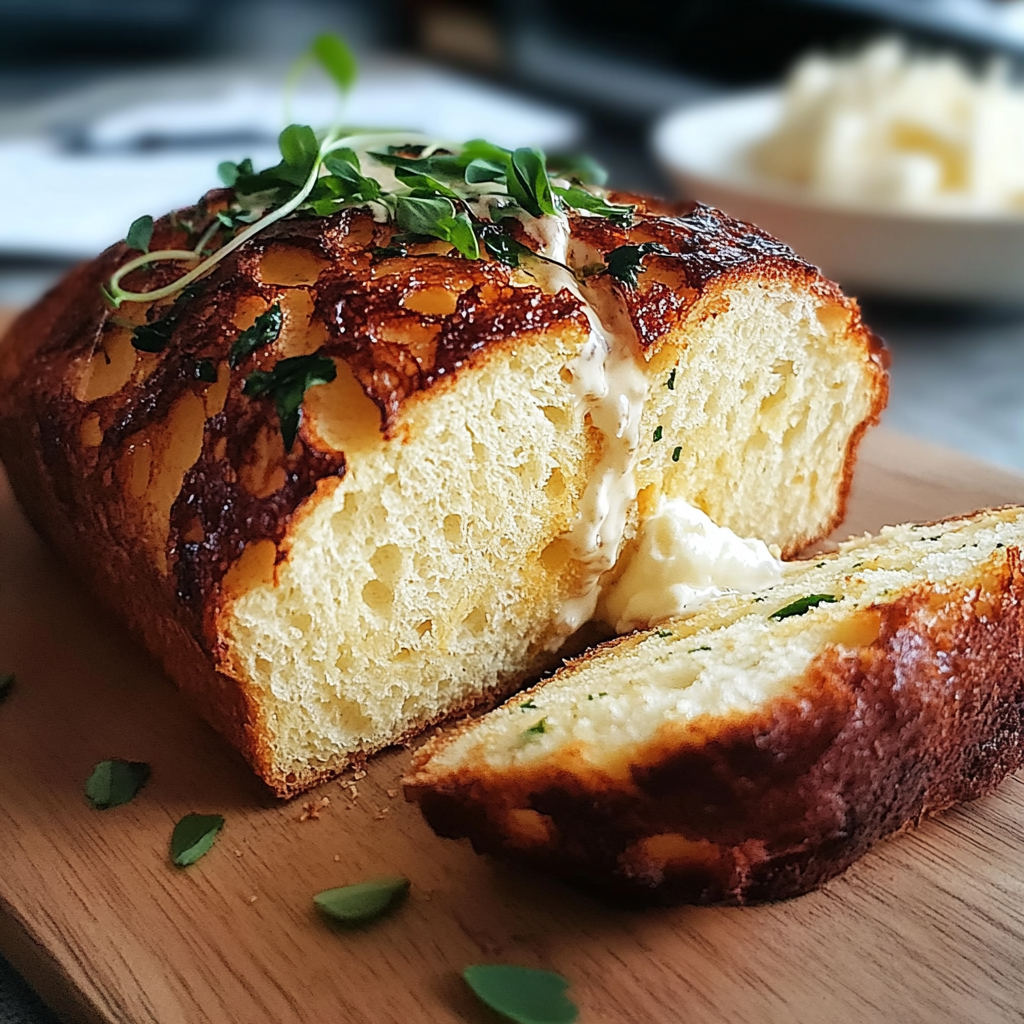 Recipe preparation for cottage cheese bread