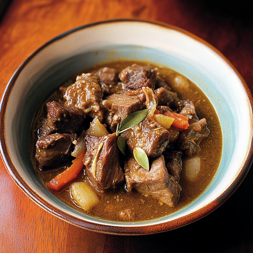 Recipe preparation for Instant Pot Beef Adobo