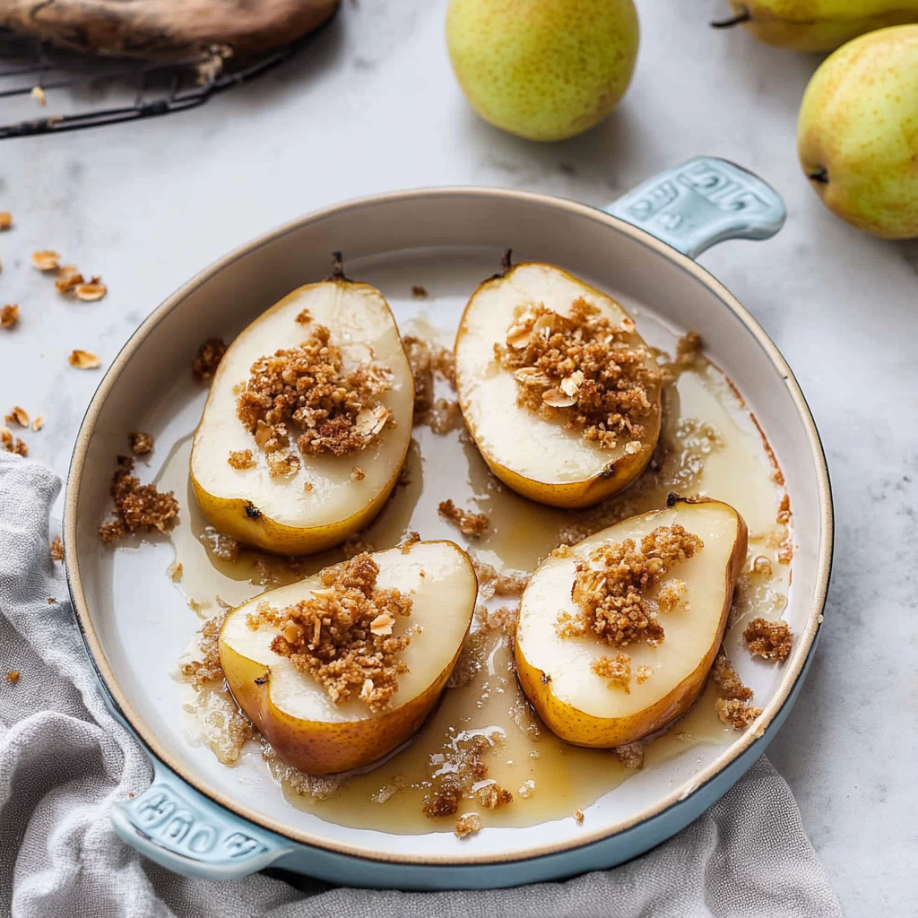 Recipe preparation for Baked Pears