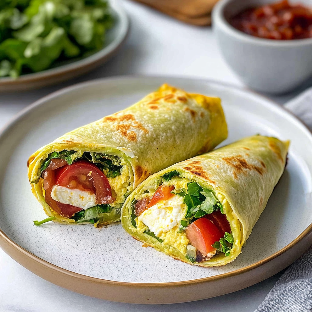 Recipe preparation for Keto Egg Wraps