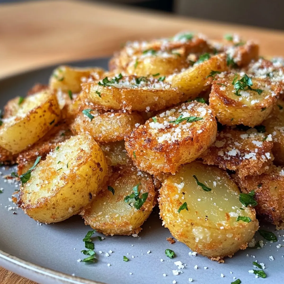 Crispy Parmesan Potatoes
