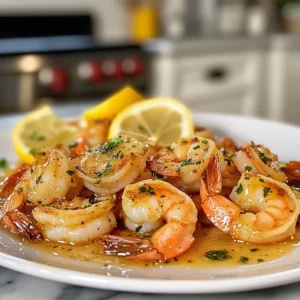 Lemon Garlic Butter Shrimp