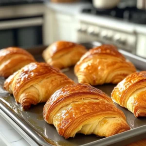 Sheet Pan Breakfast Croissants