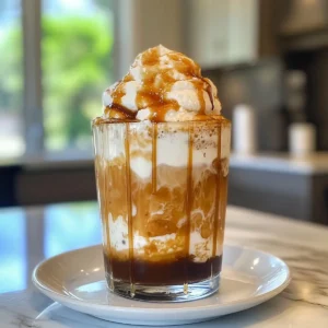 Root Beer Aesthetic Float with Real Vanilla